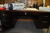 Steelcase industrial desk that locks