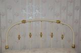 Brass headboard full