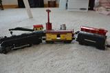 Antique Lionel Train with tracks (not pictured). The owner said he set this up two years ago and it worked still...this is made in New York. This was a gift in 1940 and was used set- so is older than 1940.