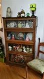Glass front lawyers bookcase - NOT OLD