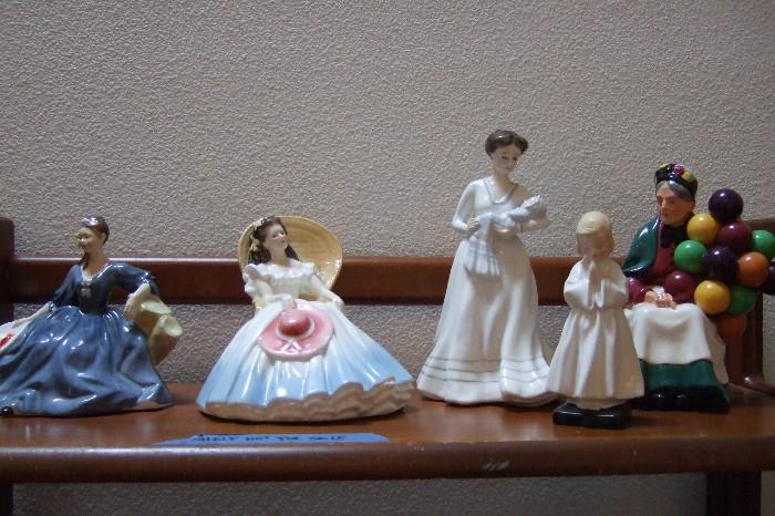 Royal Doulton ladies, figurines
