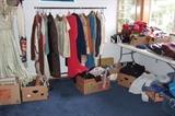 Vintage clothes-cashmere & wool sweaters-man's large-women's small to large-some nice shoes including cowboy boots