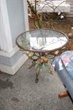 fabulous Italianate table with glass top