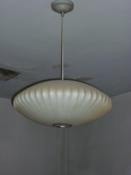 Another great fixture                                                              Bubble Saucer Pendant Lamp by George Nelson
