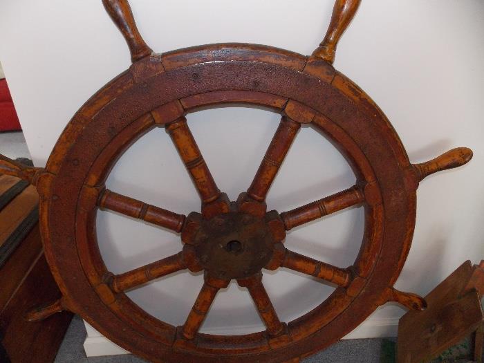 Antique Ships Wheel