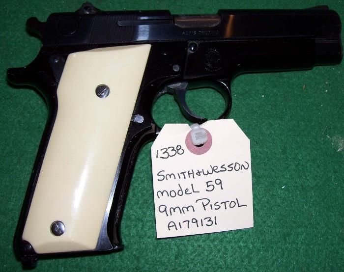 Smith & Wesson Model 59 9mm Pistol