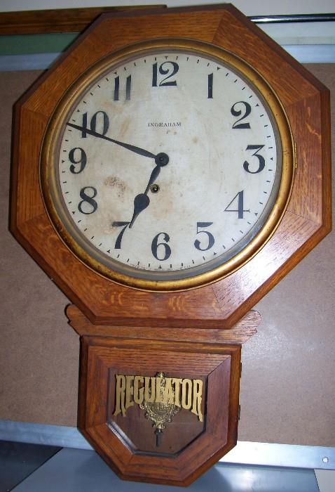 Ingraham Regulator Clock