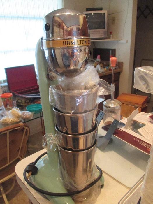 Vintage Hamilton Beach milk shake machine