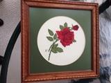 Love this red rose handmade