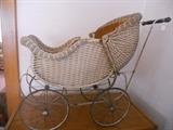 Wicker Doll Carriage-great condition!