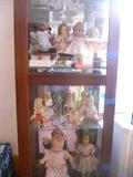 Shirley Temple, Compo Scootles,  1/2 dolls, more