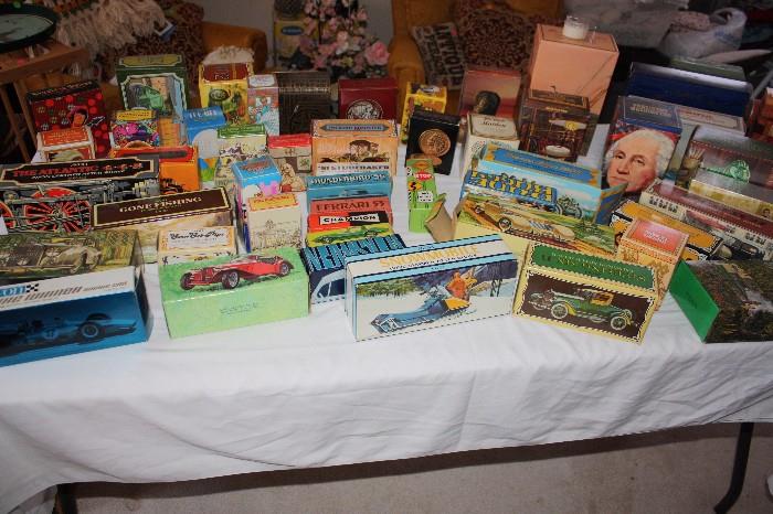 Over 100 AVON Collector items in original boxes
