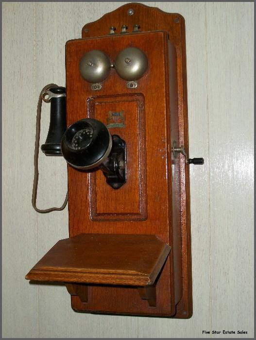 Swedish American Telephone. Still has working parts.