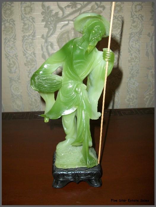Jade figurine.
