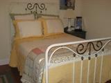 Antique Brass and Iron Full-Size Bed