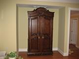 Bernhardt Carved Wood Armoire