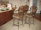 Iron Counter Stools by Minson