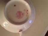 Antique marking of Minton China
