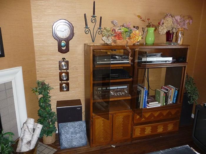 Stereo and Entertainment Center