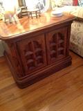 Walnut end tables, drexel