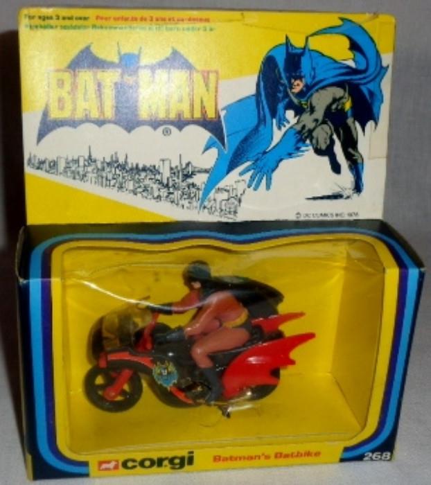 Corgi Batman's Batbike