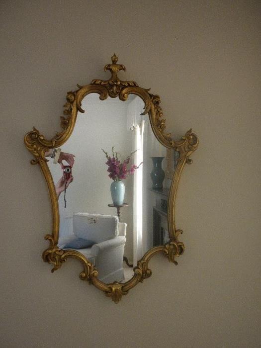 Designer Gold Mirror