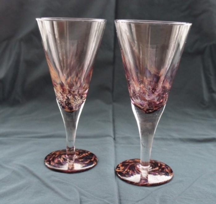 Amethyst Wine Glasses (Julia Knight)