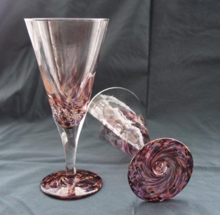 Amethyst Wine Glasses (Julia Knight)