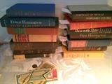 Books signed by the authors - many are first edition.