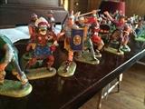 Vintage Elastolin Toys