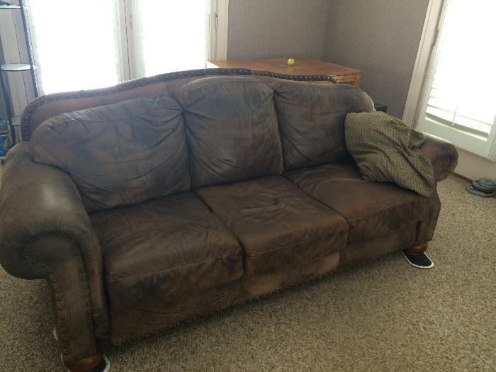 Leather Couch