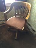 W.H. Gunlocke Wooden Chair