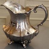 Silver Plate Water Pitcher