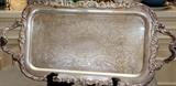 Nice Silver Plate Serving Tray