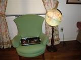 Slipper Chair & Globe