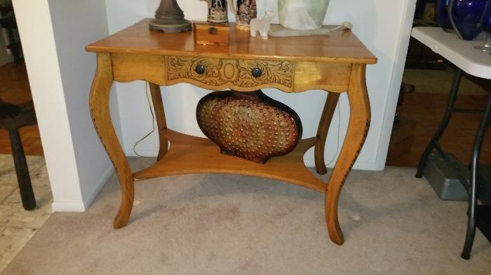 Beautiful Carved Front Table