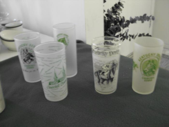 Kentucky Derby Glasses (all are not pictured, but are being sold as lot)