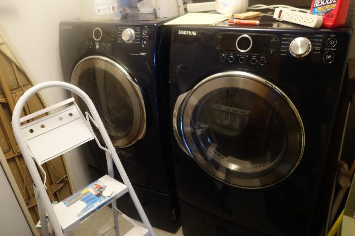 2007 Samsung washer dryer navy blue