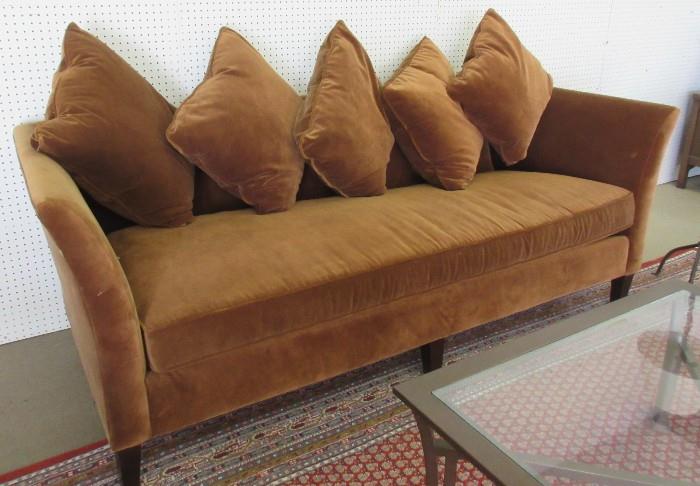 SOFA WITH 5 BACK PILLOWS