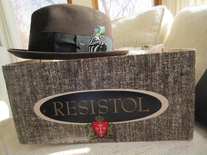 RESISTOL HAT