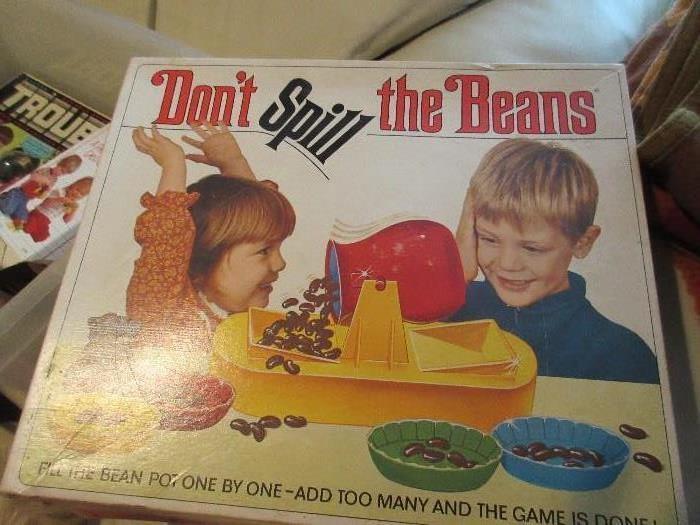 DON'T SPILL THE BEANS