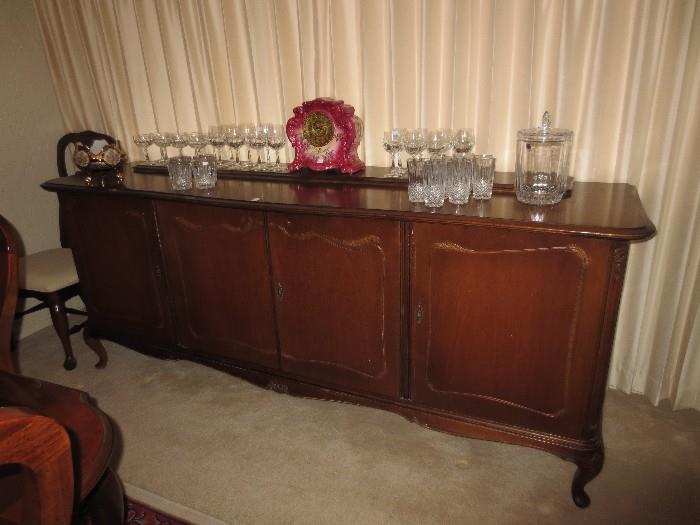 Stunning German "French style" sideboard, c. 1950s