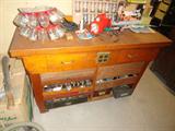 WORKBENCH WITH EVERYTHING ON IT!!