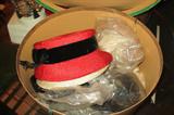 VINTAGE HATS & CLOTHING!!
