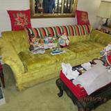 Retro Sofa Castro !!  Love that Color!
