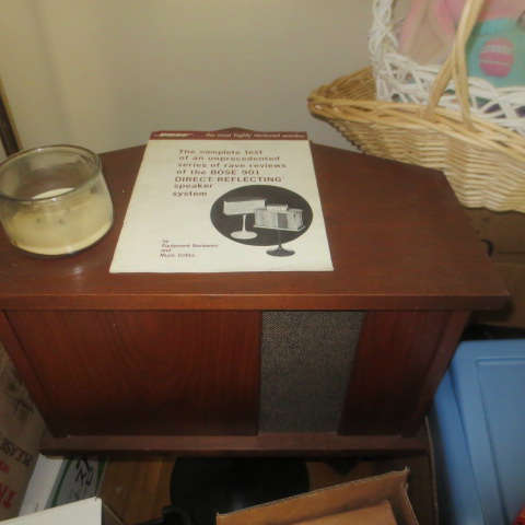 VINTAGE BOSE SPEAKERS WE HAVE TWO