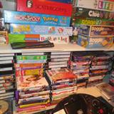 tons of dvd's and cd's