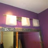 LIGHTING FIXTURES, MIRRORS