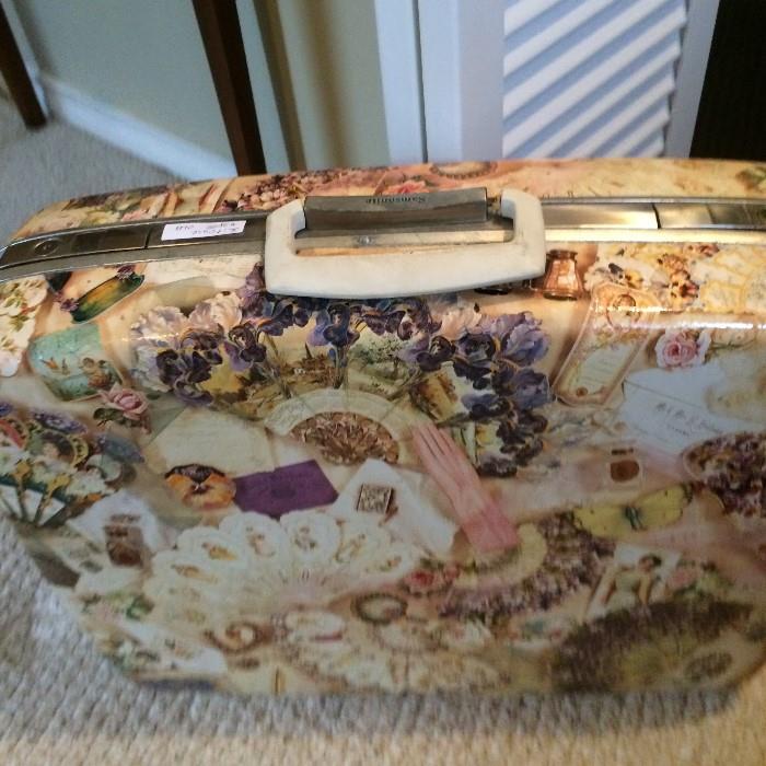                     "Collaged" luggage