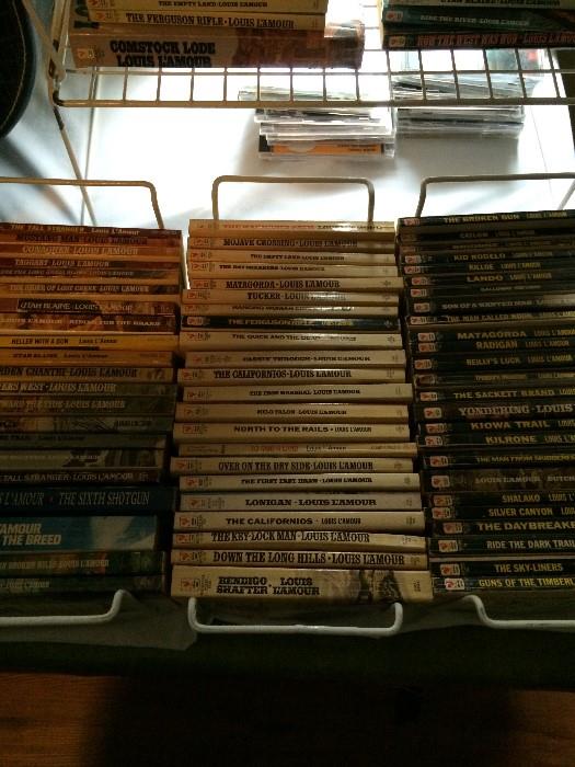                Over 100 Louis L'amour books
